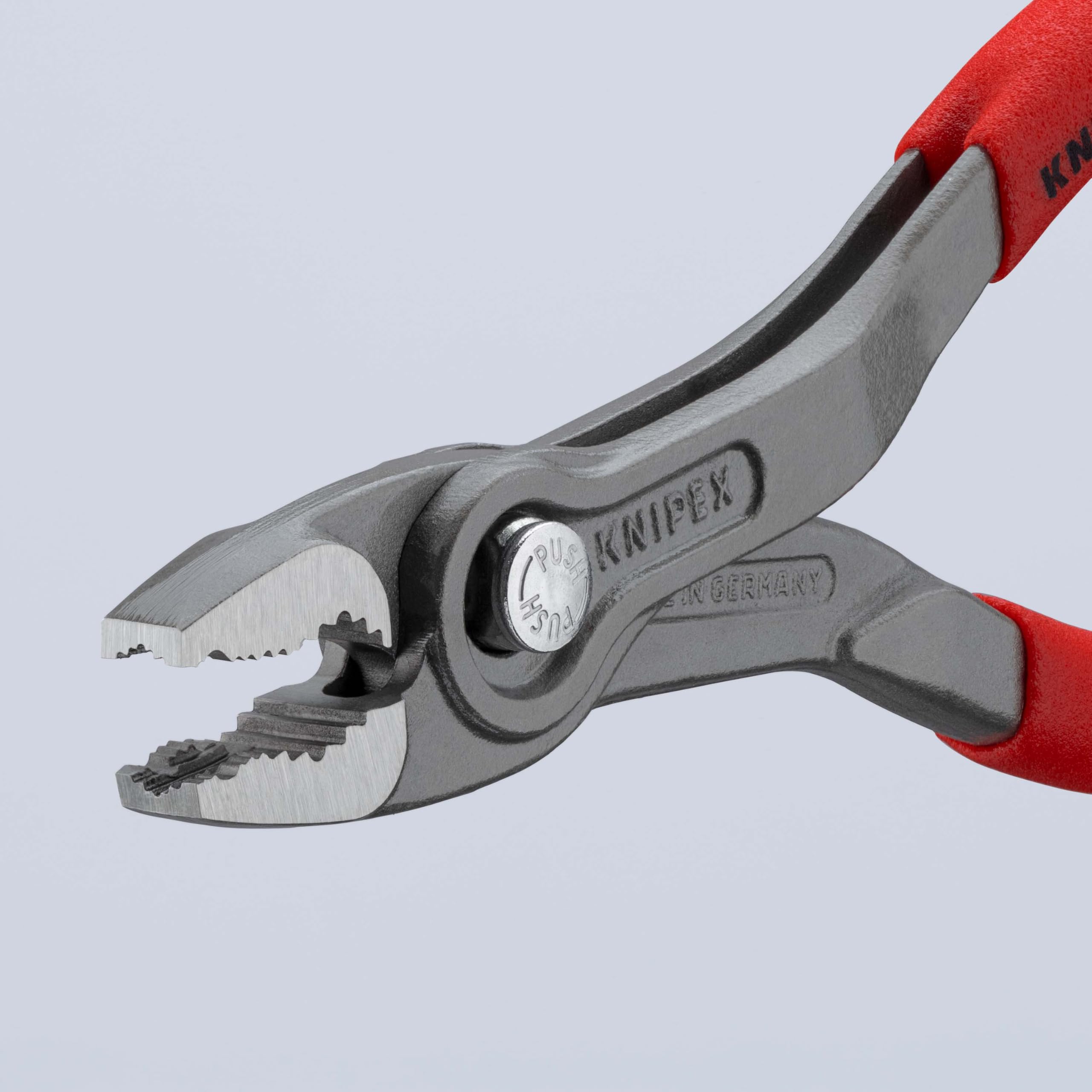 KNIPEX TwinGrip Front- und Seitengreifzange mit rutschhemmendem Kunststoff überzogen 150 mm, 82 01 150 2