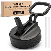Jmoe USA Replacement Straw Lid for Tal Ranger Pro and Manna Water Bottles | Fits 18, 26, 40, 64 oz Sizes | Shatter Resistant Material | Made of Food-Grade Plastic &amp; Silicone | Easy Twist Grip
