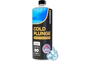 MAV AQUADOC AquaDoc Cold Plunge Water Treatment - Ice Bath Cleaner and Water Stabilizer - Cold Plunge Weekly Treatment for Fresh Water - Made in USA - 32oz