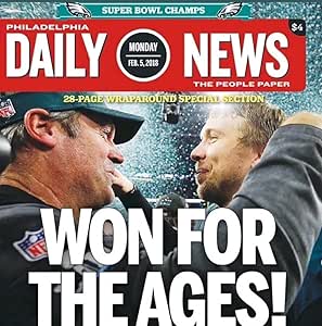 Philadelphia Daily News Super Bowl LII Champion