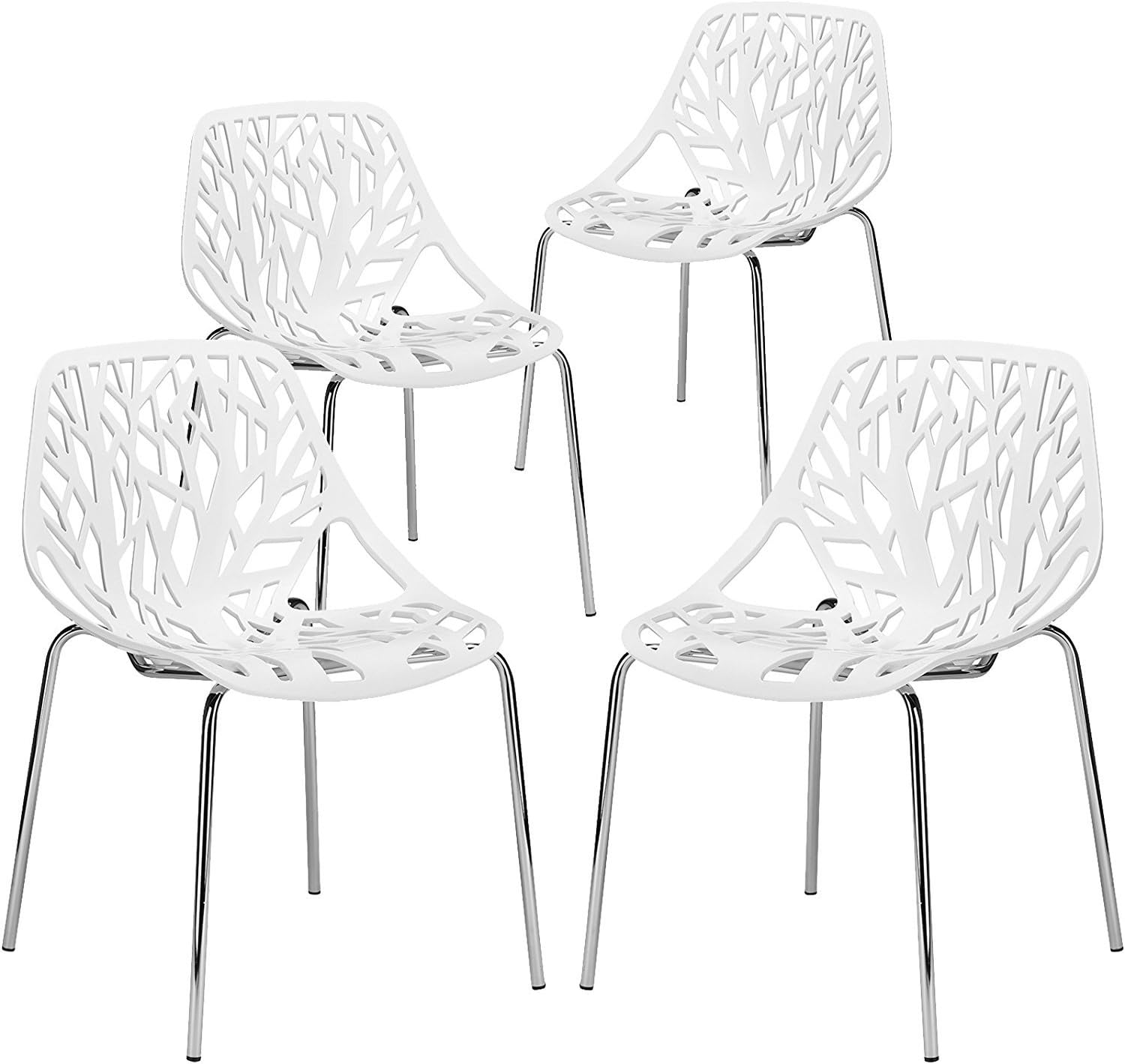 Best clear cutout dining chair