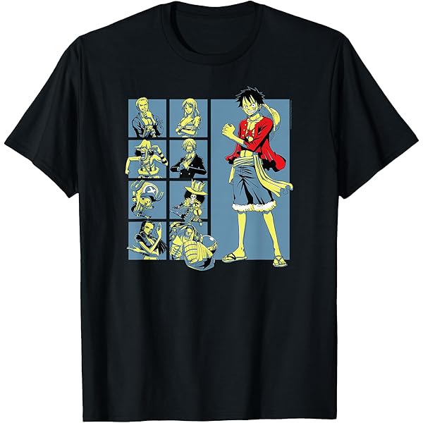 Amazon.com: One Piece Anime Luffy Egghead Island T-Shirt