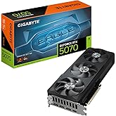 GIGABYTE GeForce RTX 5070 Eagle OC SFF 12G Graphics Card, 12GB 192-bit GDDR7, PCIe 5.0, WINDFORCE Cooling System, GV-N5070EAG