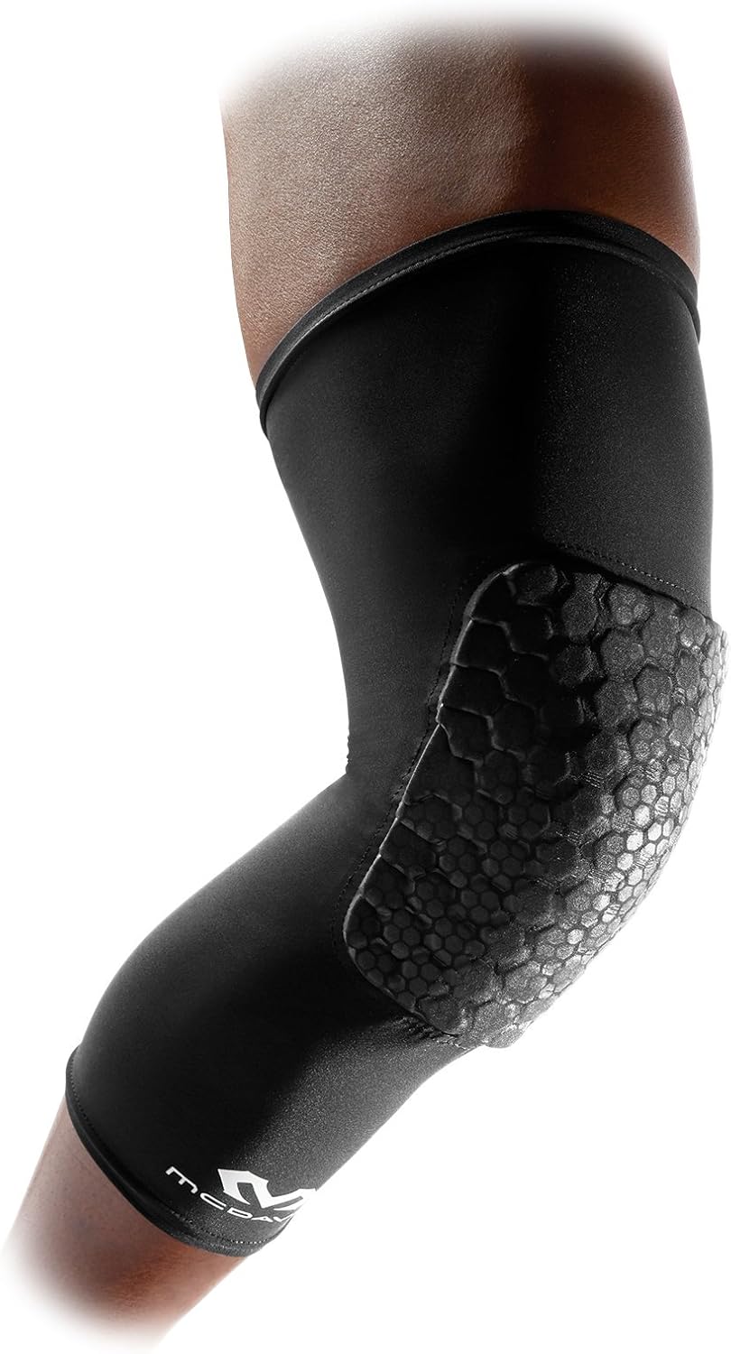McDavid Teflx Padded Leg Sleeves and Compression, Pair : Sports & Outdoors