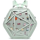 CHERRY SAUCE Star Ita Bag PU Crossbody Shoulder Bag Backpack Multi-Purpose Pins Display