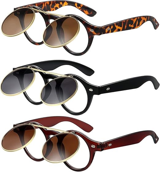 flip up sunglasses retro
