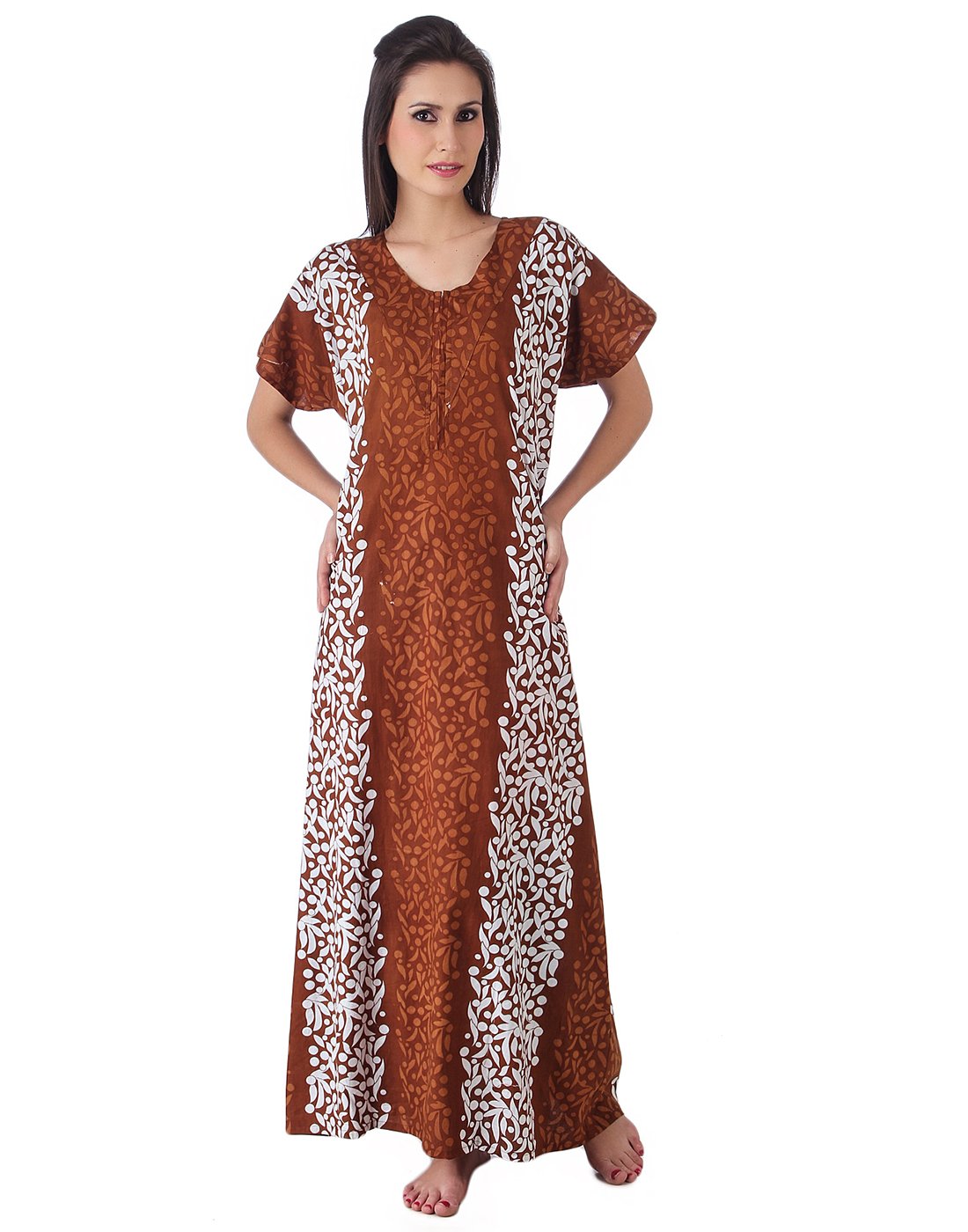 Cotton-Nighty-(Batik Print 