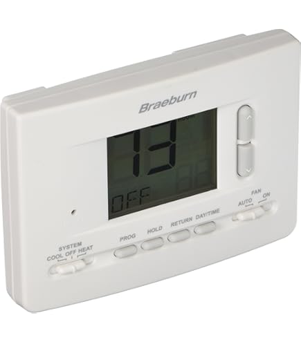 Hvac Braeburn 1c Programmable Thermostat Wireless Sensor For