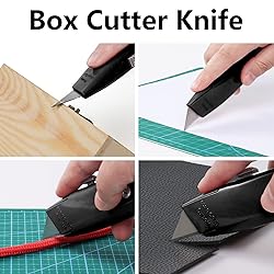 DIYSELF Utility Knife, 20 Pack Heavy Duty Box