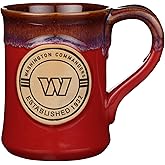 The Memory Company Officially Licensed 20oz 3D Hand Sculpted Mug, Washington Commanders