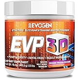 Evogen EVP 3D - Stim Free Pre Workout Powder for Men & Women | Sugar Free Non Stim Preworkout with Beta Alanine and Creatine for Energy & Pump | Orange | 40 Servings