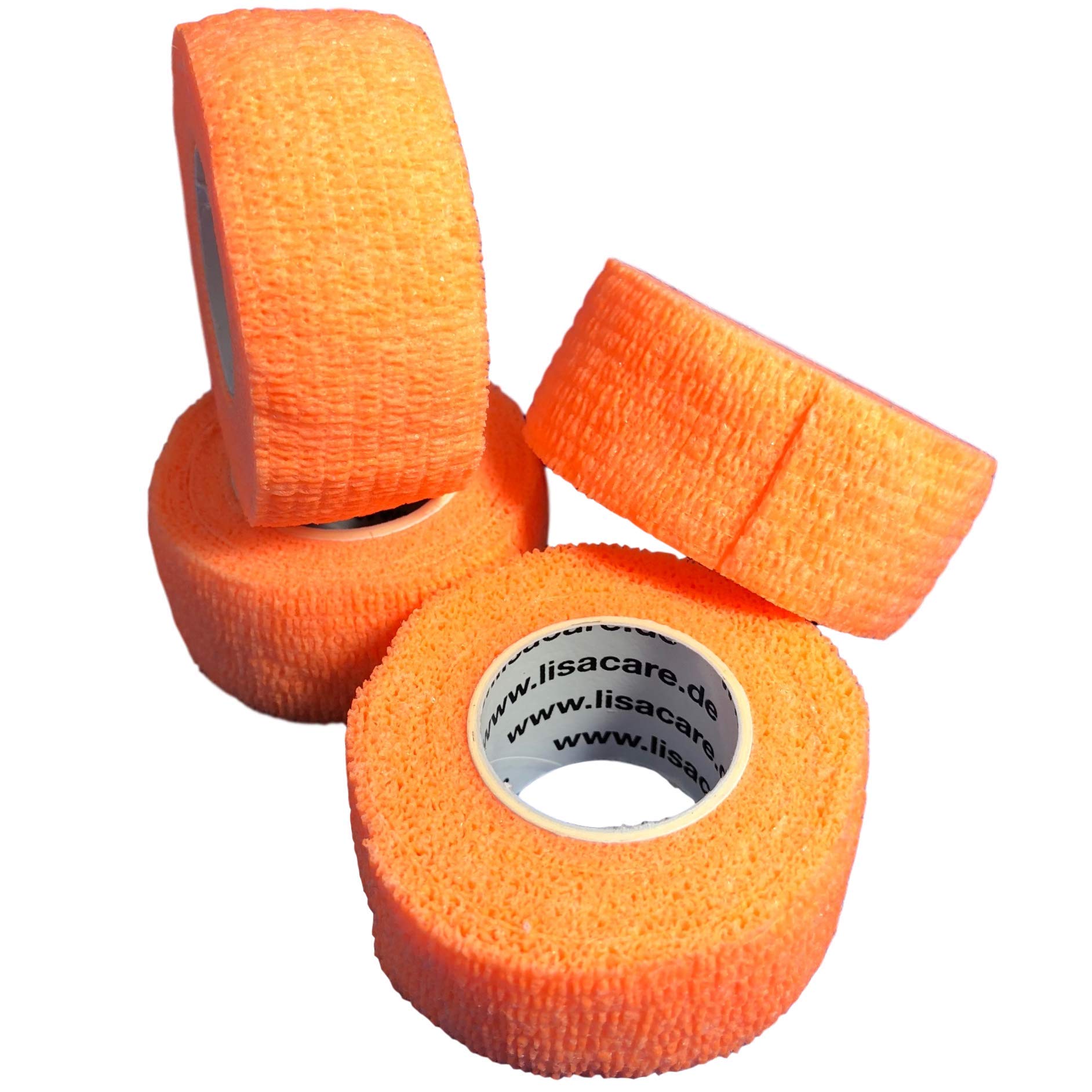 Lisa Care Finger Dirt Grease and Dirt-Repellent – – Elastic Waterproof Plaster – Selection of Colours – 4 Rolls 2.5 cm x 4.5 m