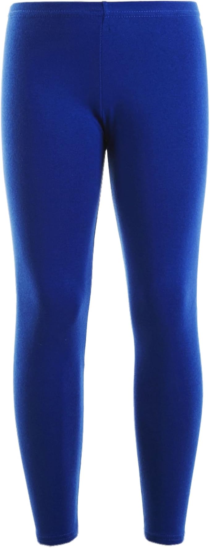 Girls Plain Legging Cotton Stretchy Dance Gymnastics Ballet Sports Full