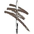 wet n wild Color Icon Brow Pencil, Brunettes Eyebrow, Dark Brown Eyebrow Pencil and Brush