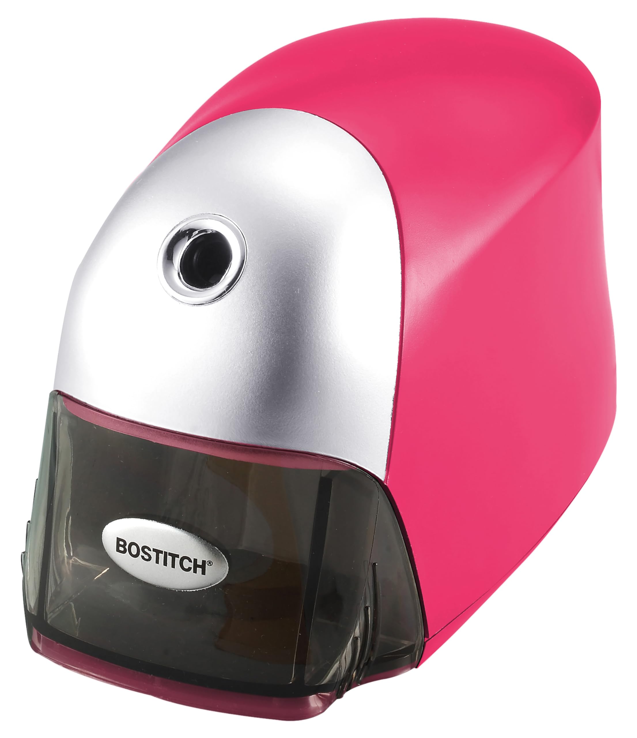 Photo 1 of Bostitch Office QuietSharp Executive Heavy Duty Electric Pencil Sharpener for 65% Faster Sharpening and 6X Longer Cutter Life - Colored Pencil Compatible, Pink