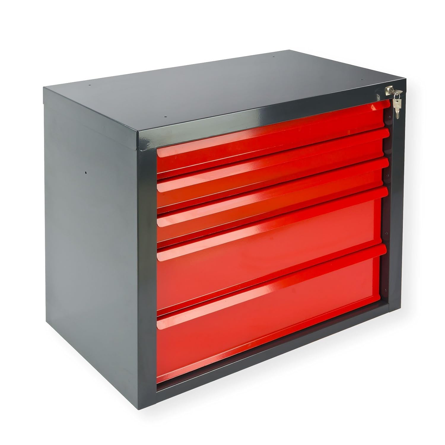 DeTec Metall Schubladenschrank Fernando Mit 5 Schubladen Unterschrank