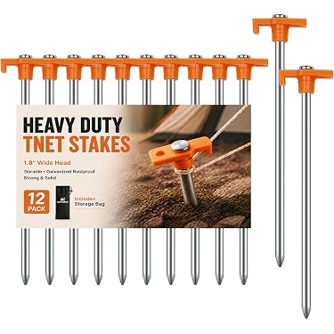 Amazon Best Sellers: Best Tent Stakes