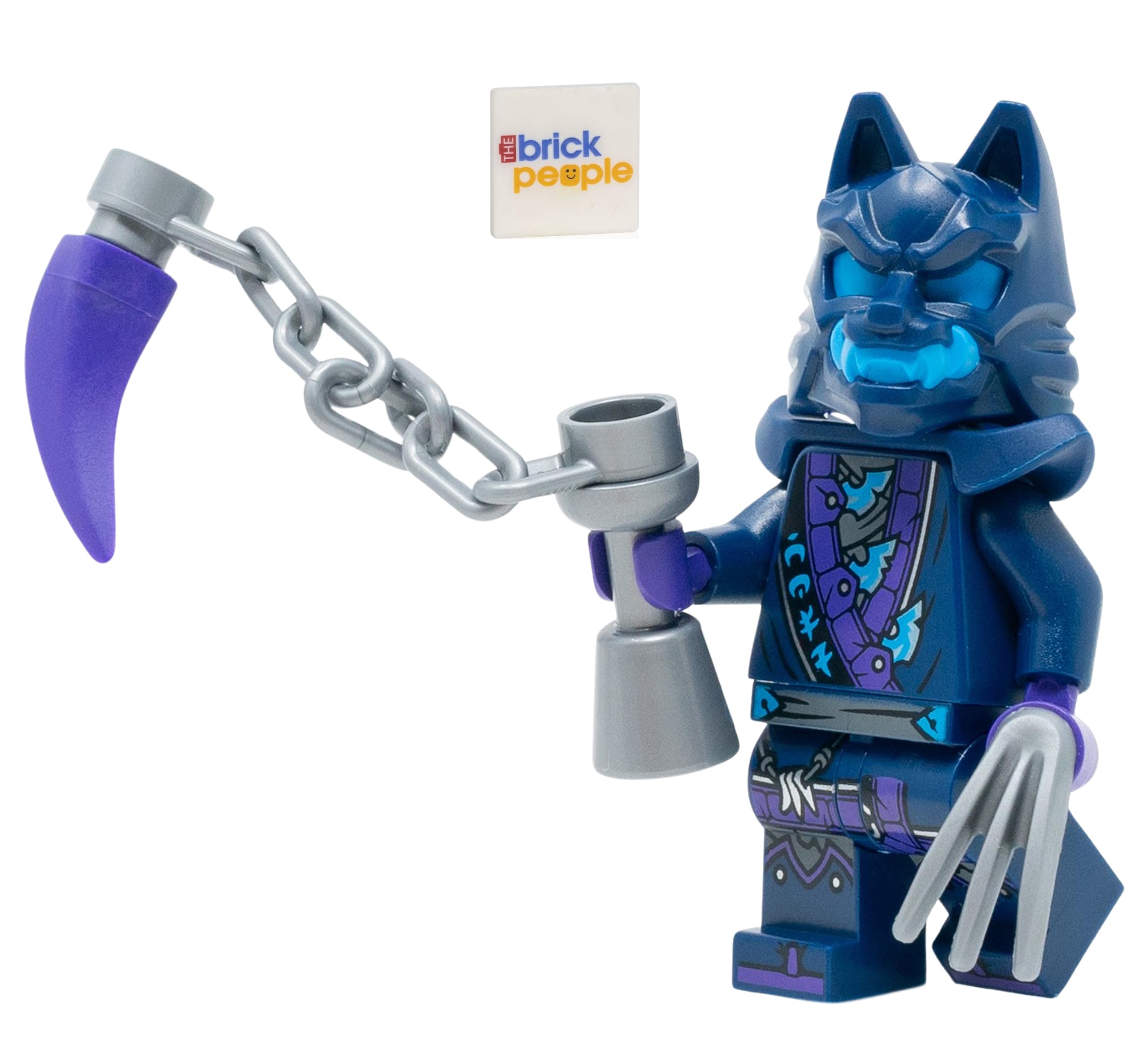 LEGO Ninjago: Wolf Mask Warrior Minifigure with Claw and Weapon