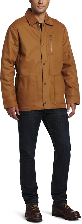 rigid duck blanket lined jacket by dickies
