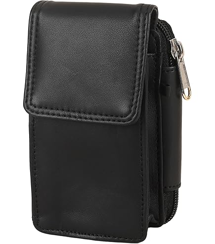cigarette lighter holder 1846 Genuine Leather Zipper Around Cigarette Case Holder and Lighter P –  Marshalwallet