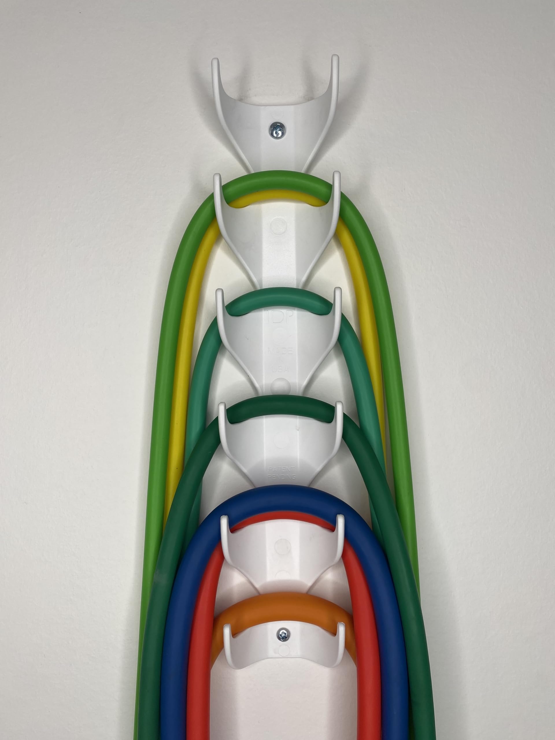 Multi-Functional Vertical Hooks- Made in The USA- Hook Solutions for Simple Organization (White)