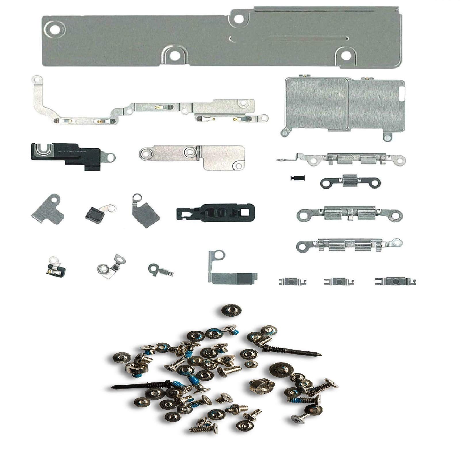 iReplaceParts Complete Bracket And Screw Set For iPhone XS Max Inner Metal Holding Bracket Replacement Kit With Full Screw Set (iPhone XS Max)