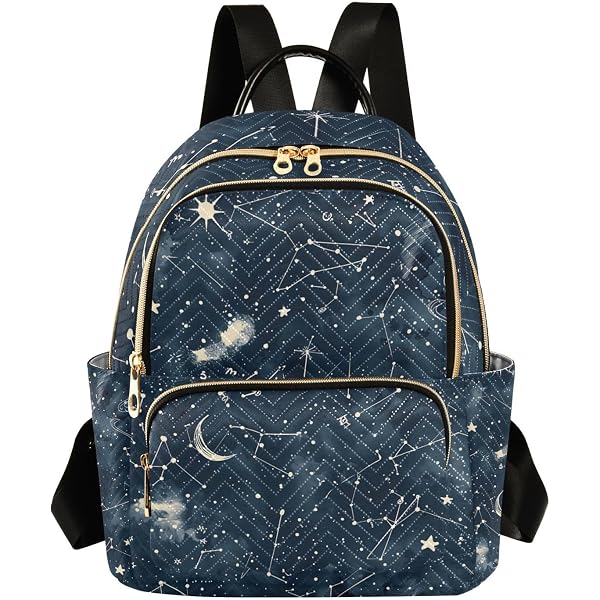 9567 Space Galaxy Constellation Cloud Small Backpack Purse Travel Bag Loungefly x Little Twin Stars Kiki Lala Kawaii Rainbow  main image 2