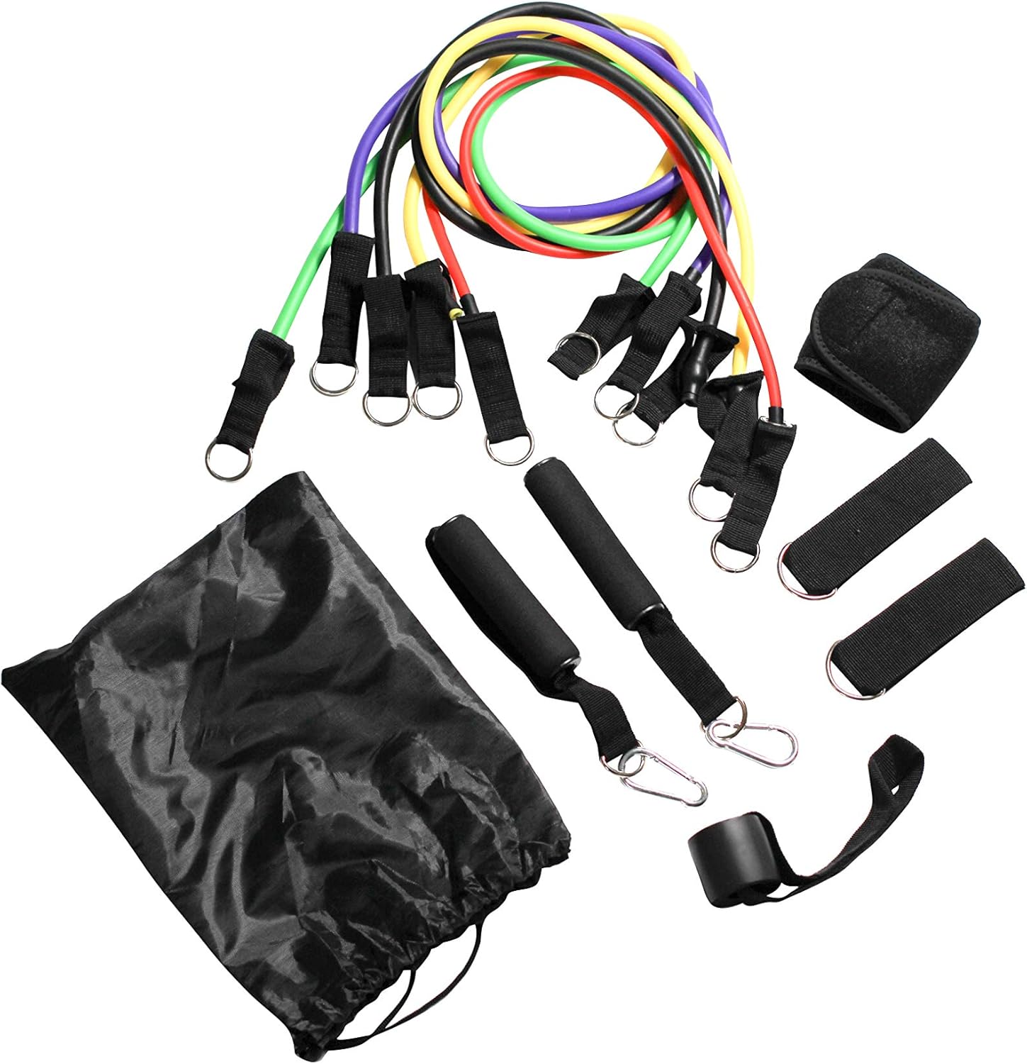 2020 Upgraded 12PCS Resistance Bands Set Exercise Bands for Physical