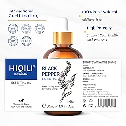HIQILI 1 Fl Oz Black Pepper Essential