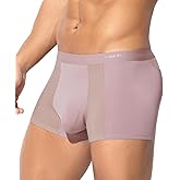 Arjen Kroos Mens Boxer Briefs Sexy Modal Mesh Underwear with Pouch Moisture Wicking Breathable Trunks 1 Pack