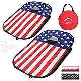 Portable Cornhole Game with 2 Table Top Cornhole
