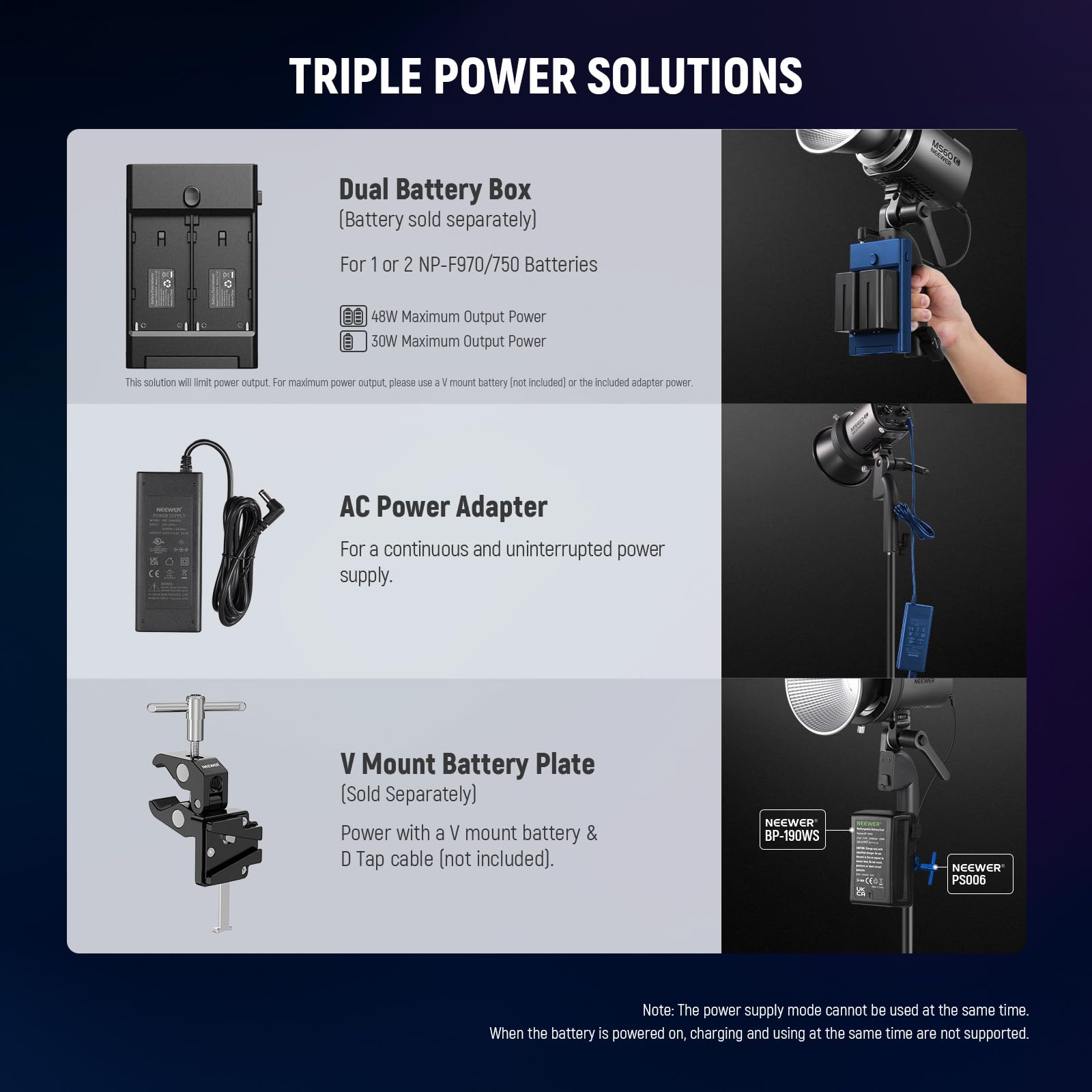 NEEWER MS60C RGBWW LED Video Light with 2.4G/APP Control, 65W Metal Mini RGB COB Continuous Output Lighting Bowens Mount Handheld Spotlight 2700K-6500K,8300lux/1m, CRI 97+/TLCI 98+,17 Effects + RGBCW