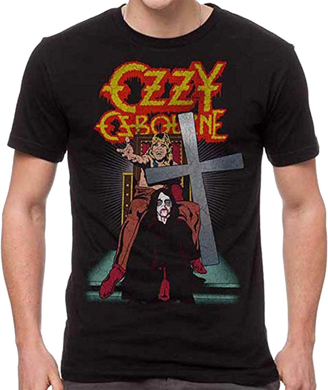 Ursmart Ozzy Osbourne Men's Speak of The Devil Funny Graphic T-Shirt
