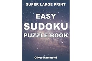 Super Large Print Easy Sudoku Puzzle Book: 100 Easy-to-Read Puzzles for Visually-Impaired Individuals - Gift for Puzzle Lovers with Low Vision