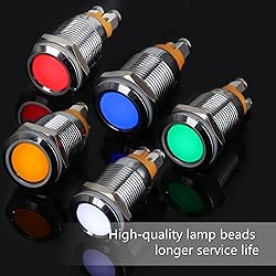 APIELE Indicator Light 12mm 1/2" Waterproof IP67