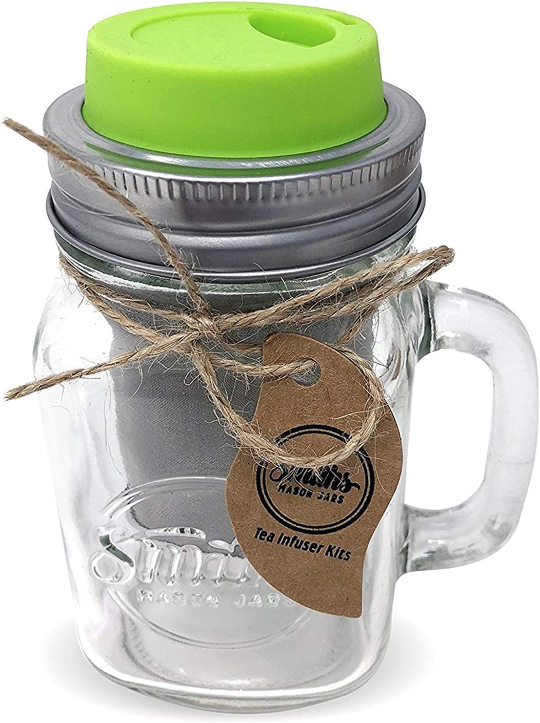 Cold Brew Coffee Maker Mason Jar Mug and Silicone Lid