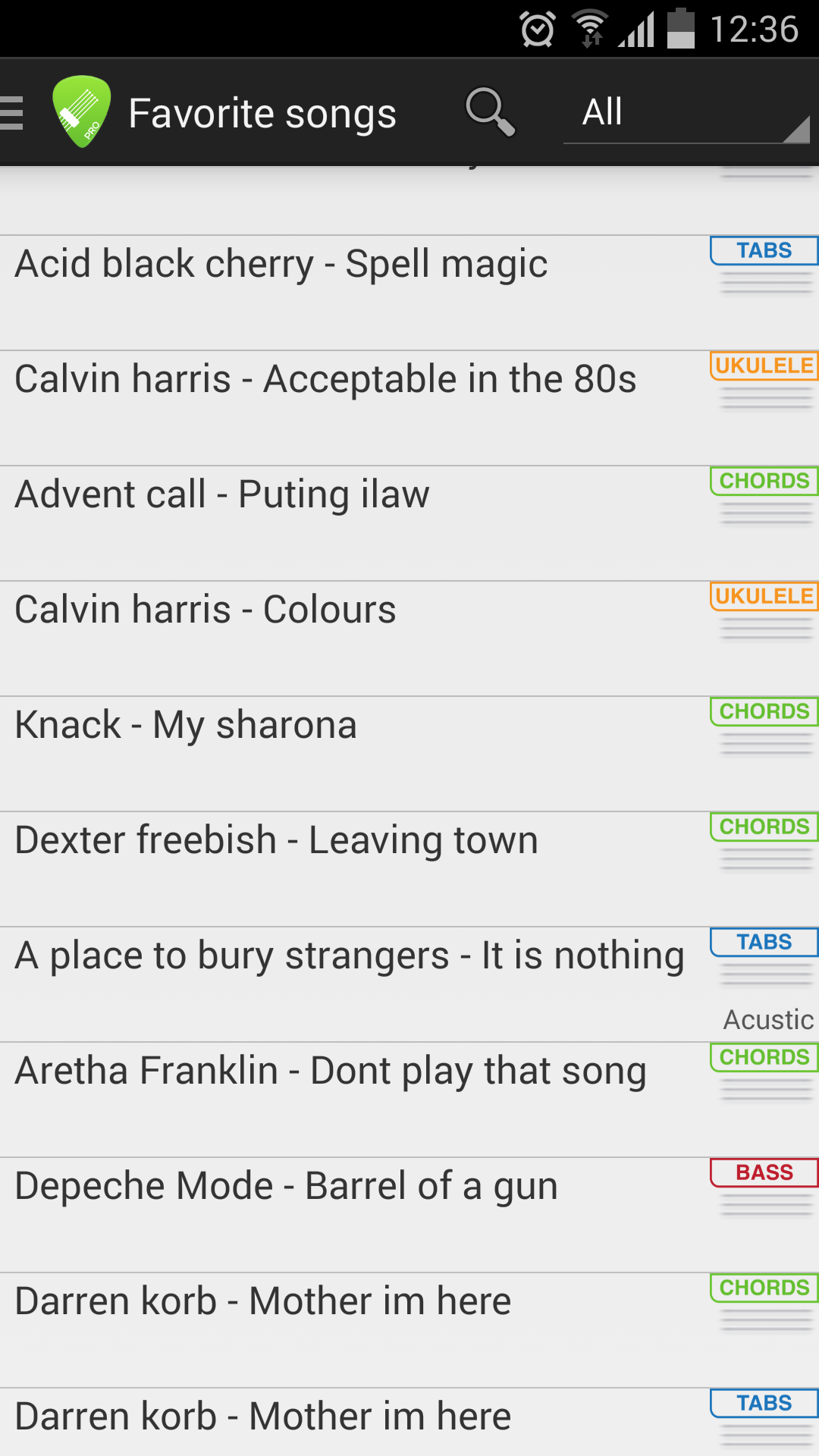 Amazon Com Guitar Chords And Tabs Pro Appstore For Android