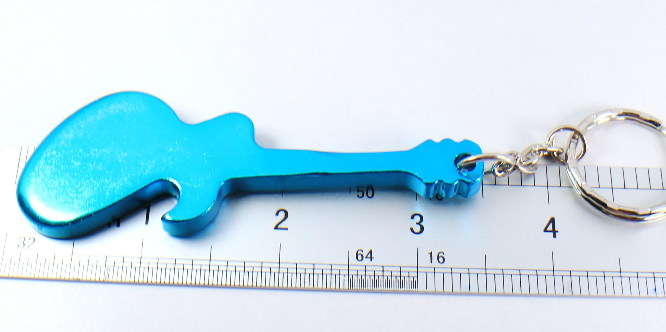Keychain Ring Key Chain Bottle Openers Beer Bottle Opener Claw Bar Small Beverage (1 piece) (Light Blue)