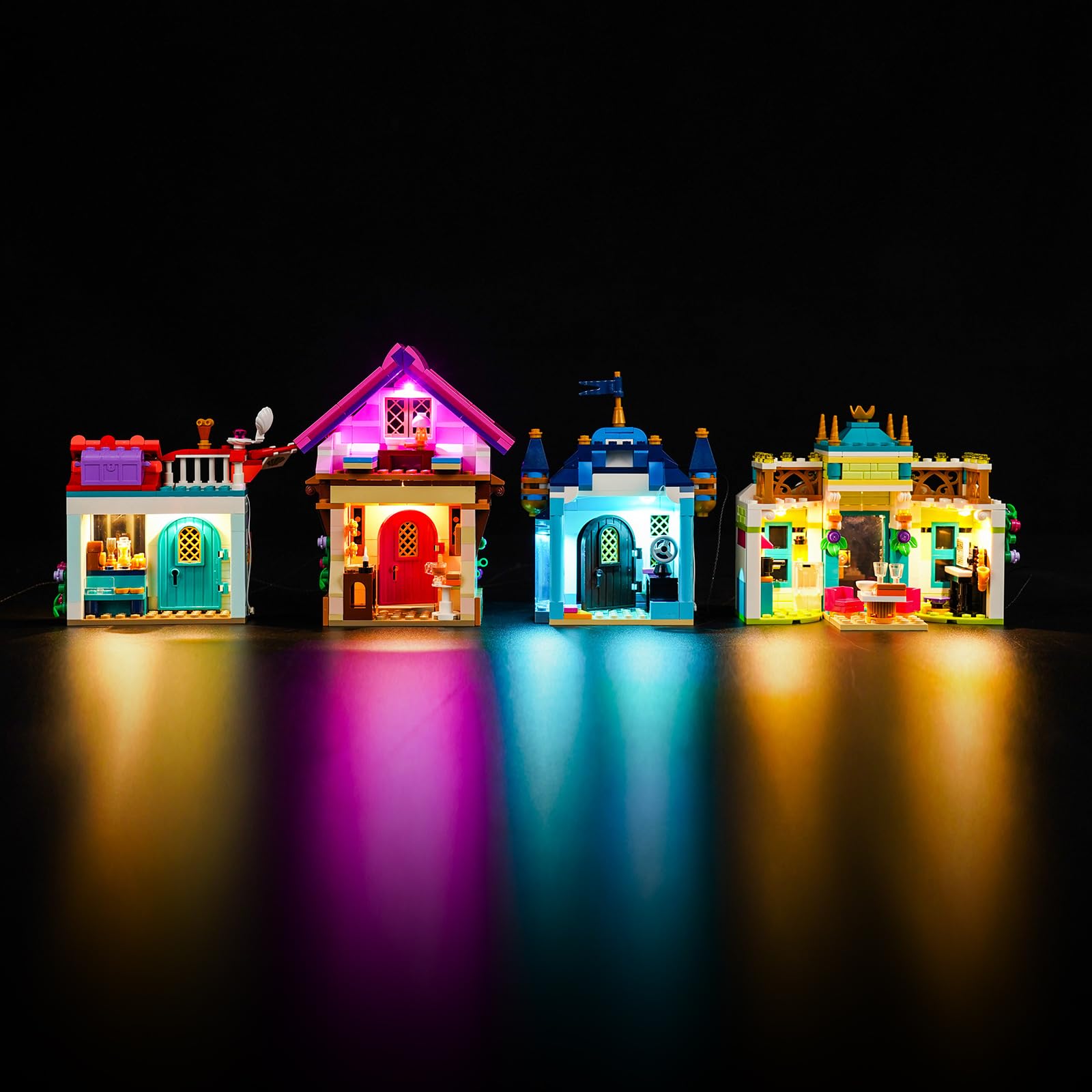 Light Kit for Lego Princess Market Adventure, Lighting Set for Lego 43246 Princess Market Adventure - Not Include Models, Just Light Kit