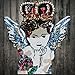 mbroidery Sequins Fashion Crown Angel Fabric Back Patches Wing Crown Motif Applique for Clothes Decorated DIY Sewing 1piece