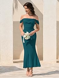 KUTUMAI Off The Shoulder Maxi Long Dress Corset