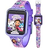 Accutime Kids Gabby's Doll House Purple Educational Touchscreen Smart Watch Toy for Girls, Boys, Toddlers - Selfie Cam, Learning Games, Alarm, Calculator, Pedometer & More (Model: GAB4007AZ)