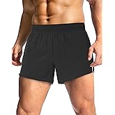 JWM 3 Inch Running Shorts for Men - Lightweight Quick Dry Gym Workout Athletic Jogger Shorts with Coin Pocket Brief