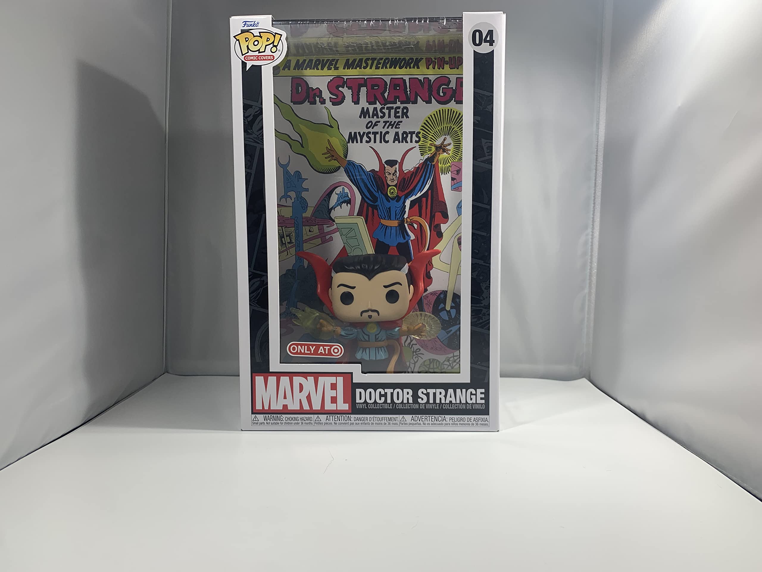 Funko Marvel Pop! Comic Cover Vinyl Doctor Strange 9cm