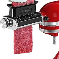 Meat Tenderizer Attachment for Kitchenaid Mixers, 3 Thickness Settings,Steak Cuber Processor Accessories for Kitchen aide,Dis