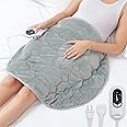 immtree Weighted Heating Pad 7lbs for Deeper Pain Relief, XXXL Size(29x24) Weighted Heating Blanket with Fast Heat Technology,Weighted Lap Heated Blanket, Weighted Heated Pad for Back and Shoulder