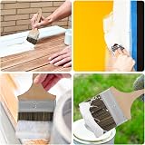 Genixart Double Thick 3in Chip Brush 75mm Wood Handle for Stain Varnish Paint view 7