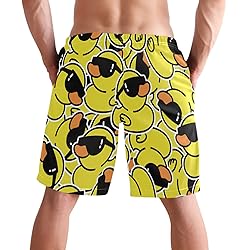 visesunny Rubber Duck Cartoon Character Print