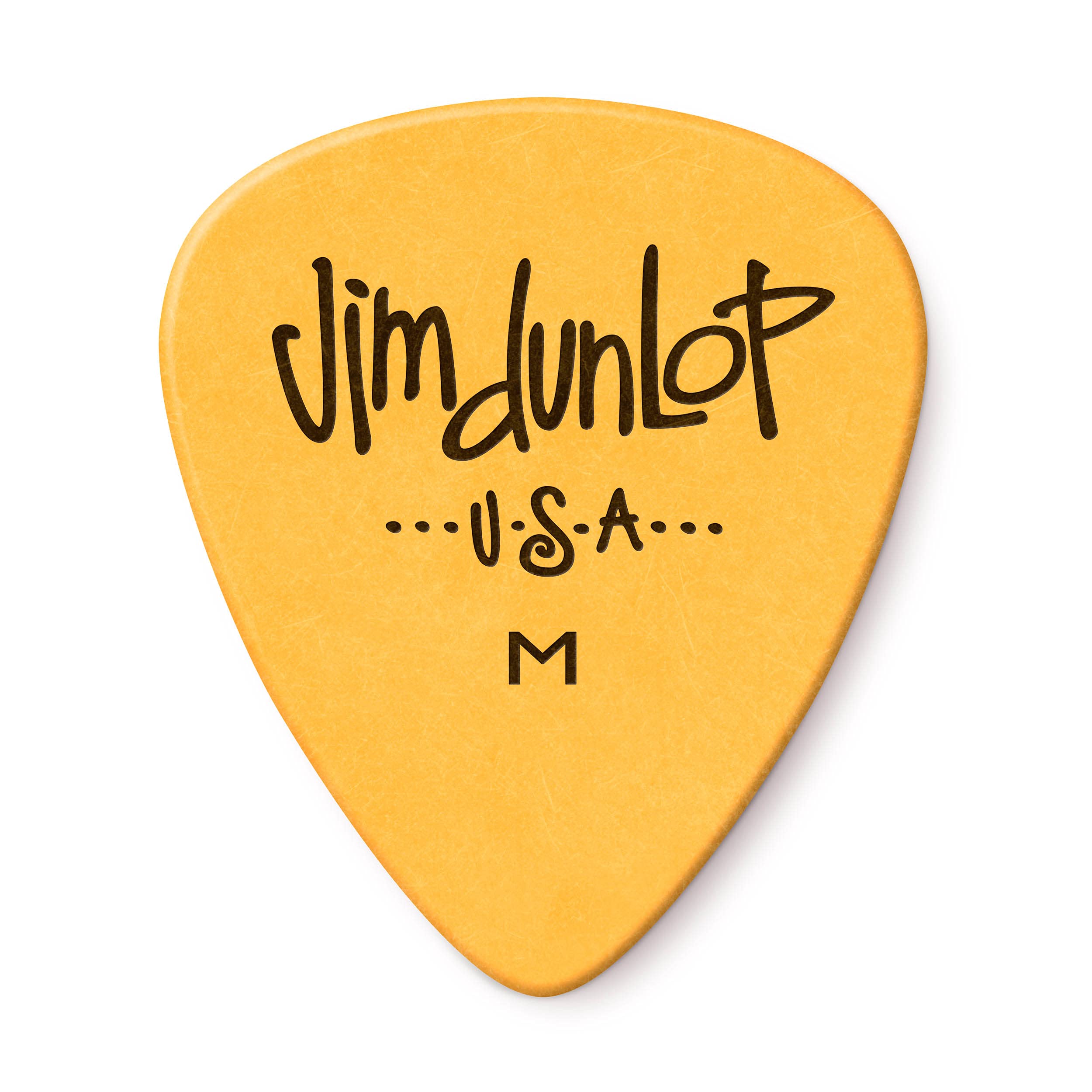 Dunlop 479RM Poly Picks, Yellow, Medium, 72/Bag — image 1