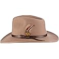 Scala Classico Men's Crushable Felt Outback Hat